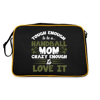 handball maman maman - Sac Retro - noir/or - Dos