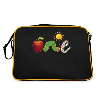 Apple Worm Palette One Baby - Retro Bag - black/gold - Back