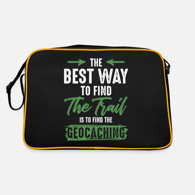 follow path geocaching Retro Bag