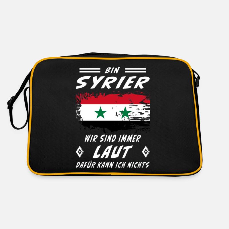 Flagge syrien Retro Tasche