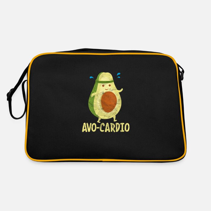 Avocado Cardio Retro Tasche