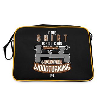 Turning Woodturning Turner - Retro Bag - black/gold - Back