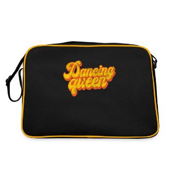 Disco 70 années 80 80s 80s rétro cadeau - Sac Retro - noir/or - Dos