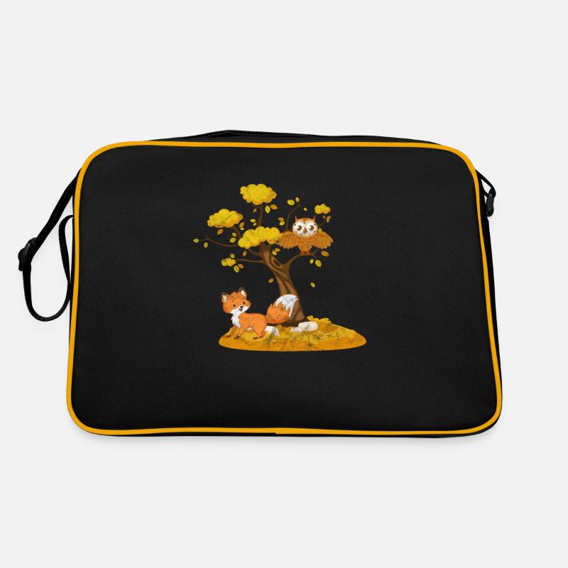 Automne Renard Sac Retro