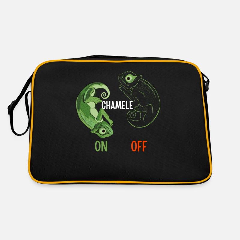 Chameleon Chameleoff I Reptil Echse Terrarium Sac Retro