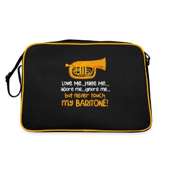 Baryton - Sac Retro - noir/or - Dos
