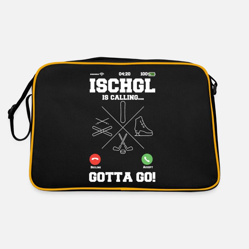 Ischgl Appelé patins de snowboard Sac Retro