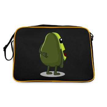 Looked in Avocado Looked in - Retro Bag - black/gold - Back