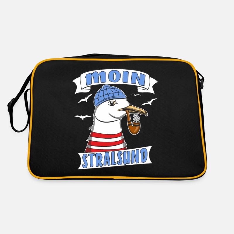 MÖWE MOIN STRALSUND Retro Tasche