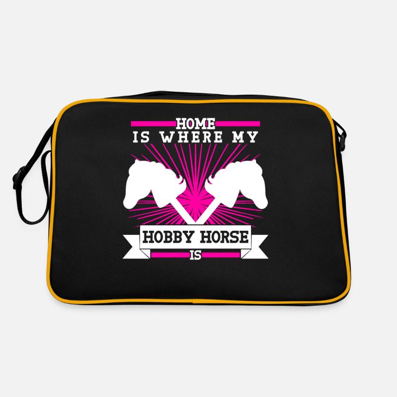 Cheval de bataille filles sort Hobby Horse Sac Retro