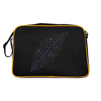 starlink Space internet - Retro Bag - black/gold - Back