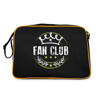 Fan Club - Retro Bag - black/gold - Back