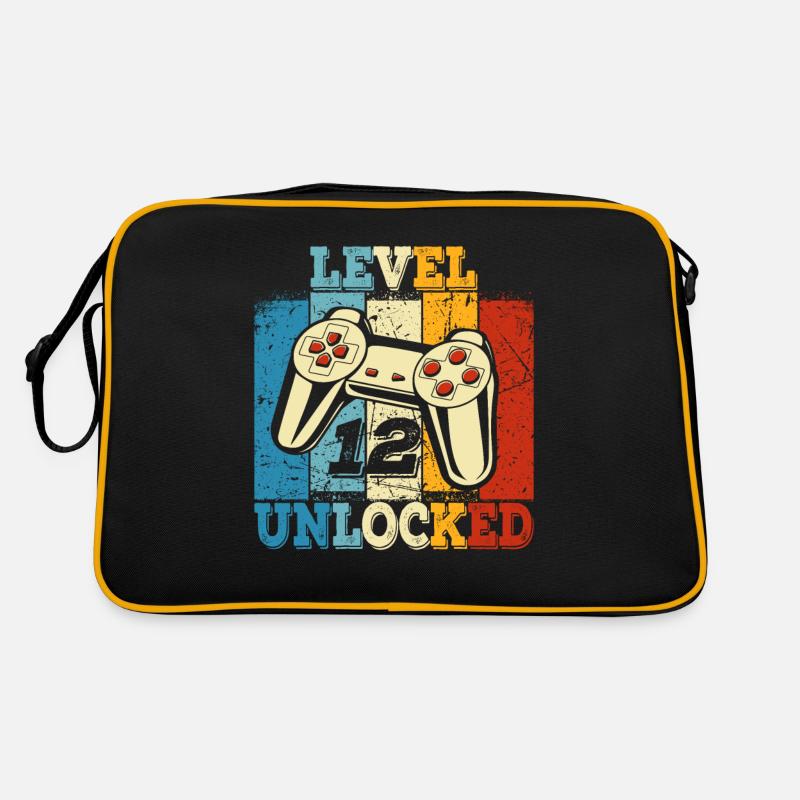 Birthday 12 Official Teens Young Level 12 Retro Bag