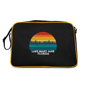 Lac Mary Jane Floride - Sac Retro - noir/or - Dos