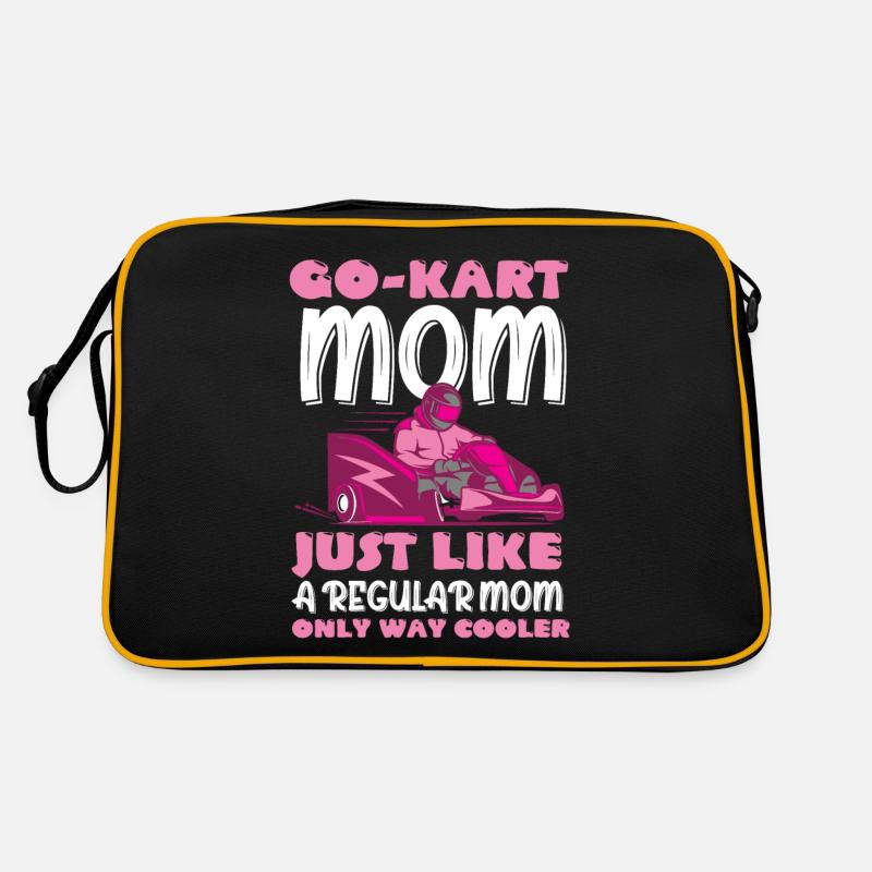 Go-Kart Mutter Kart Gokart Go Kart Retro Tasche