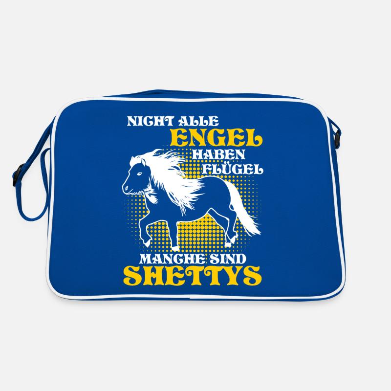 Shetty Shetland Ponys Pferd Shetlandpony Retro Tasche