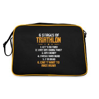 Triathlon - Sac Retro - noir/or - Dos