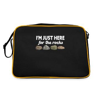 Géologie Géologue Géologue Science Cadeau - Sac Retro - noir/or - Dos