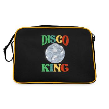 Disco - Retro Bag - black/gold - Back