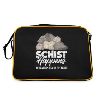 Geology - Retro Bag - black/gold - Back