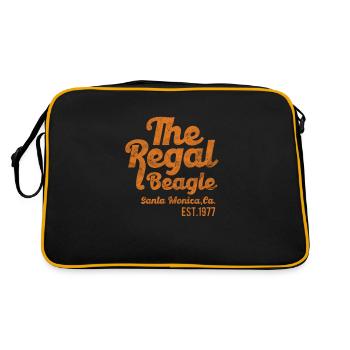 70s - Retro Bag - black/gold - Back