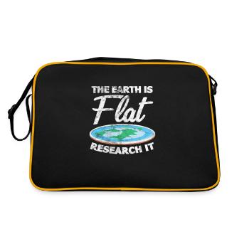 Terre plate - Sac Retro - noir/or - Dos