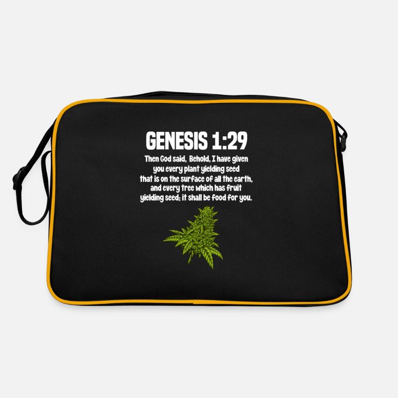 Cannabis religion Retro Bag