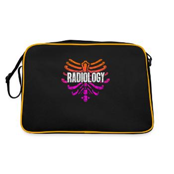 radiology - Retro Bag - black/gold - Back