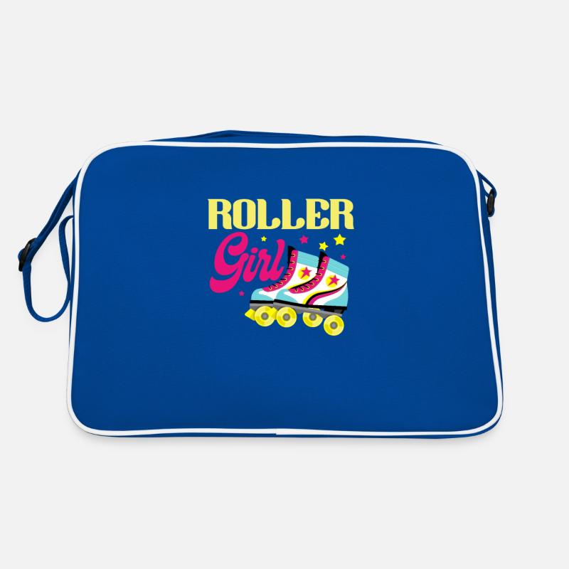 Rollschuhe Retro Tasche