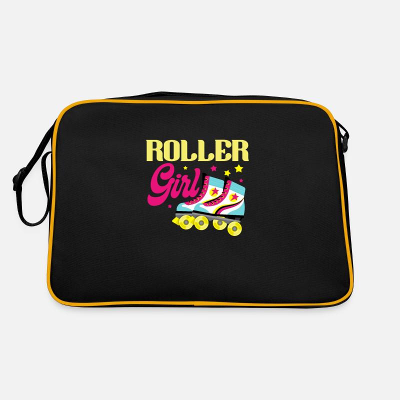 Rollschuhe Retro Tasche