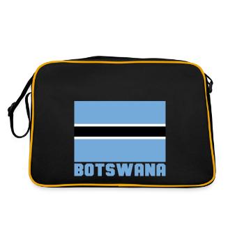Botswana - Sac Retro - noir/or - Dos
