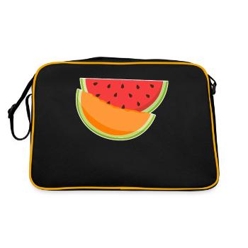 Watermelon Melon Watermelon - Retro Bag - black/gold - Back