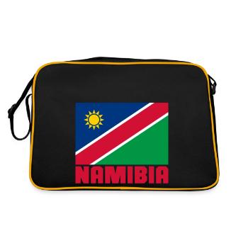 Namibia - Retro Bag - black/gold - Back