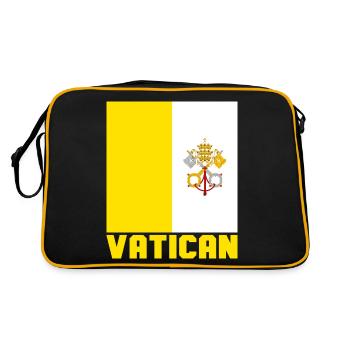 Vatican - Sac Retro - noir/or - Dos