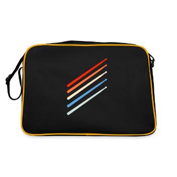Percussion - Retro Bag - black/gold - Back