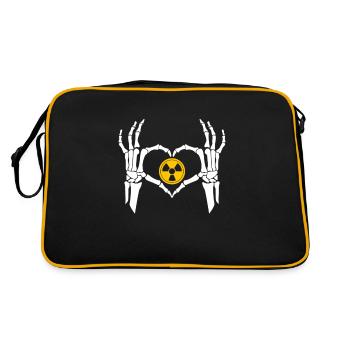 Radiologie Radiologie Radiographie Vélo Tech Cadeau - Sac Retro - noir/or - Dos