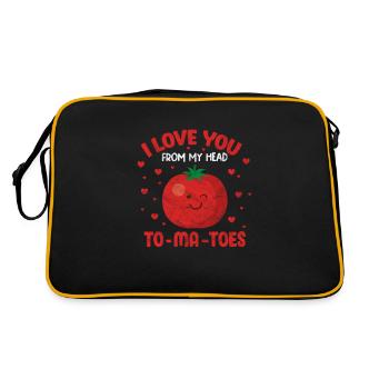 Tomato - Retro Bag - black/gold - Back