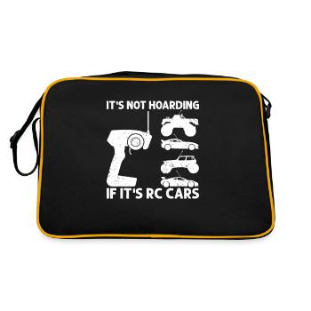 It's Not Hoarding If It's RC Cars - remote controlled - Retro Bag - black/gold - Back