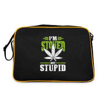 Cannabis - Sac Retro - noir/or - Dos