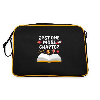 Read Book Bookworm Books Bookworm Gift - Retro Bag - black/gold - Back