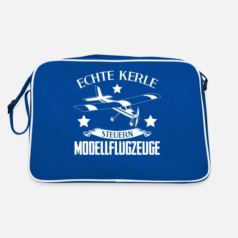 Modellflug Modellflugzeug Modellbauer Retro Tasche
