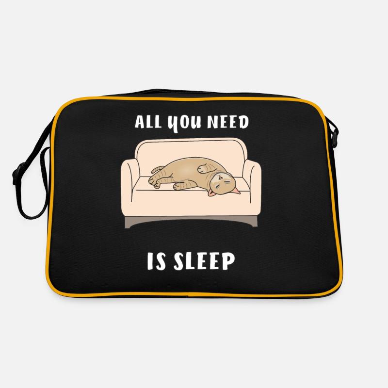 KATZE ALL YOU NEED IS SLEEP Retro Tasche