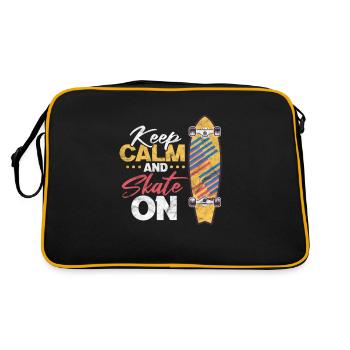 Longboard - Retro Bag - black/gold - Back