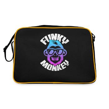 Monkey Funk - Retro Bag - black/gold - Back