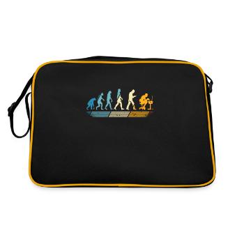 Gamer PC games gaming consoles play Evolution - Retro Bag - black/gold - Back
