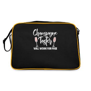 Testeur - Sac Retro - noir/or - Dos