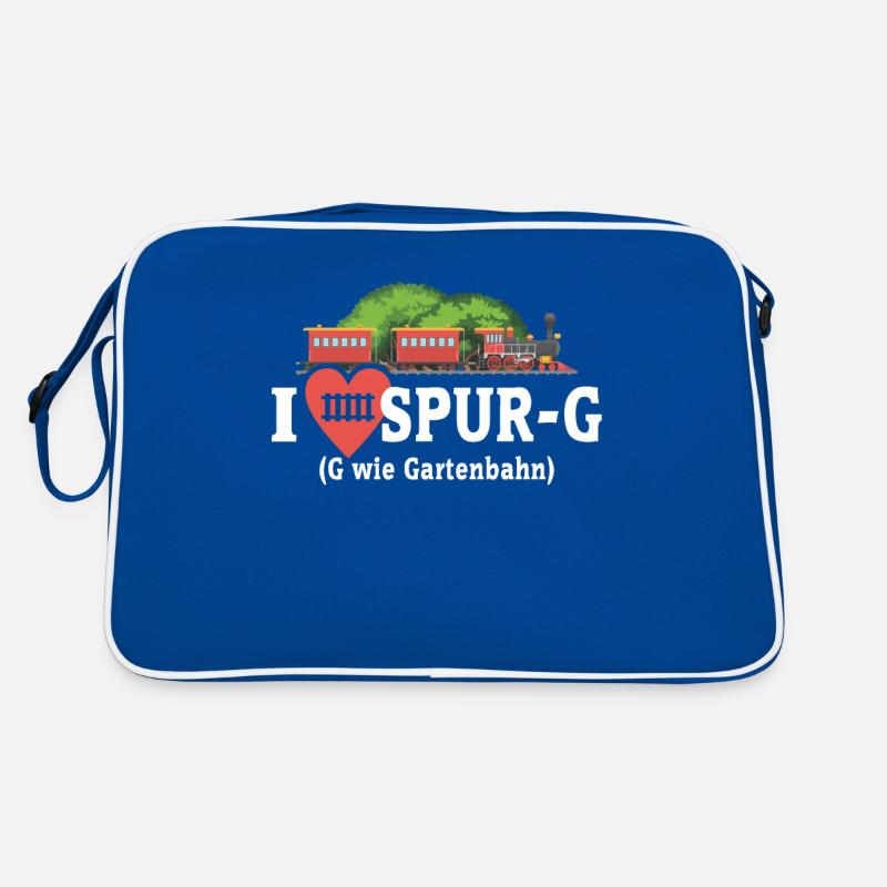 Gartenbahn Spur G Eisenbahn Garten Gartenbahner Retro Tasche