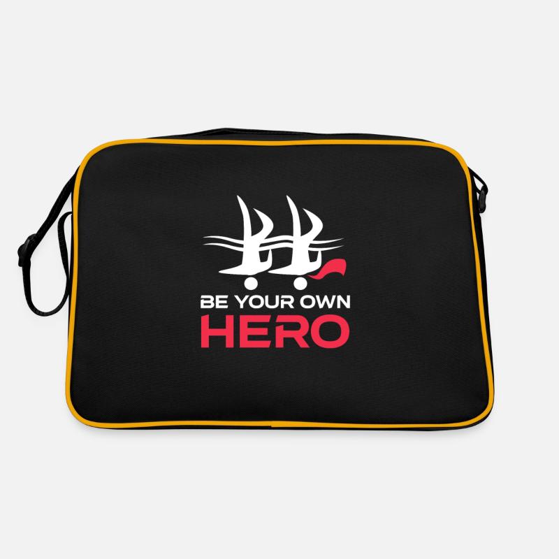 Synchronschwimmen Schwimmen Sport Geschenk - Retro Tasche - Schwarz/Gold