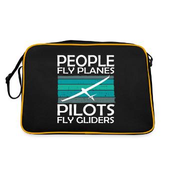 Gliders and gliders - Retro Bag - black/gold - Back