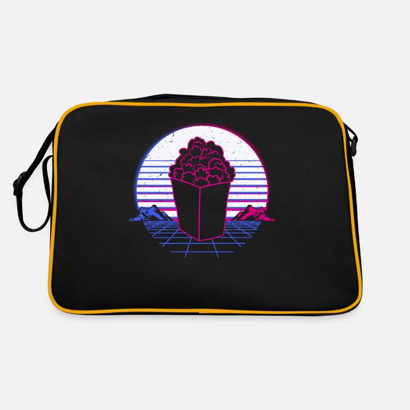 Popcorn Cinema Retro Vintage Retro Wave Retro Bag